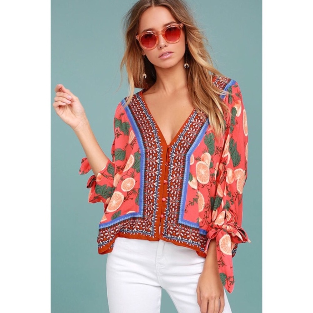 Free People “freshly squeezed” Top